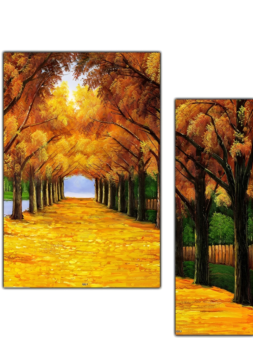 

PnF Yellow & Black 3 Pieces Wooden Floral and Botanical Painting Wall Art
