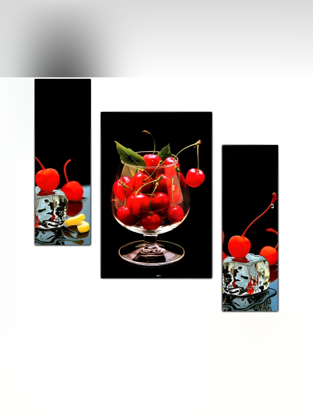 

PnF Black & Red 3 Piece Wooden Wall Paintings