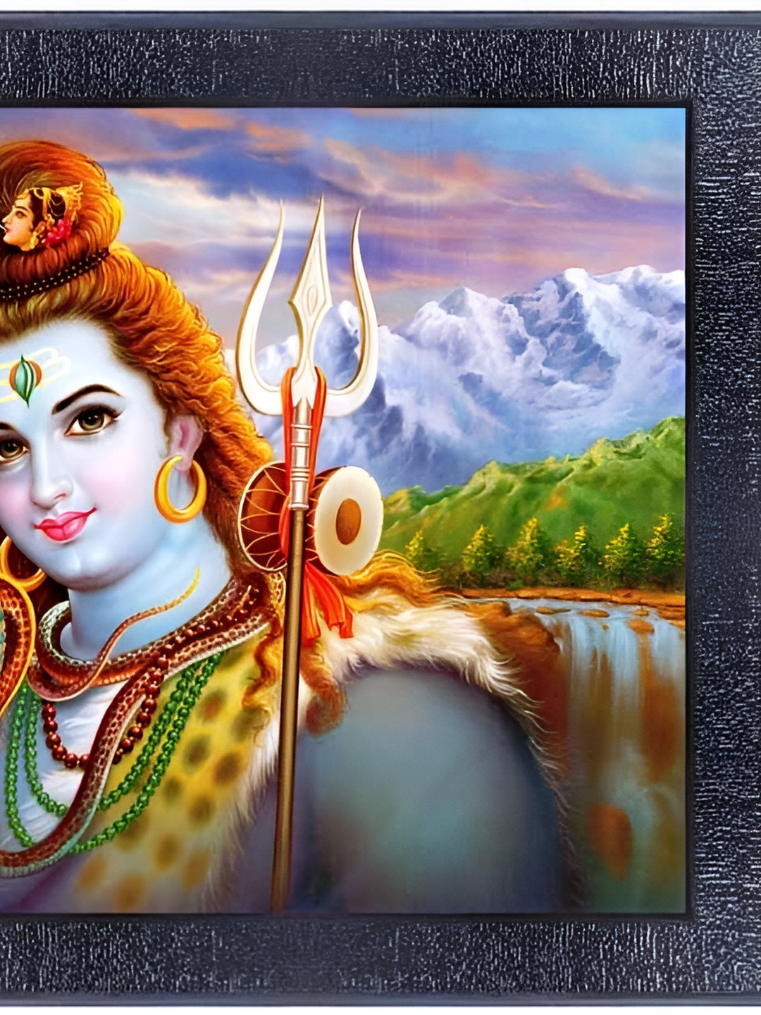 

PnF Black & Blue Wooden Religious Wall Art
