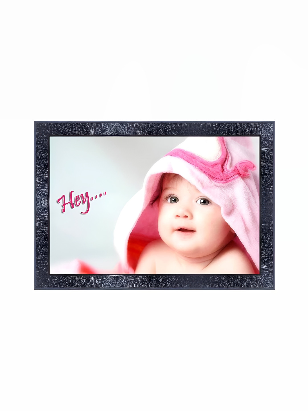 

PnF Black & Pink Wooden Painting Wall Art