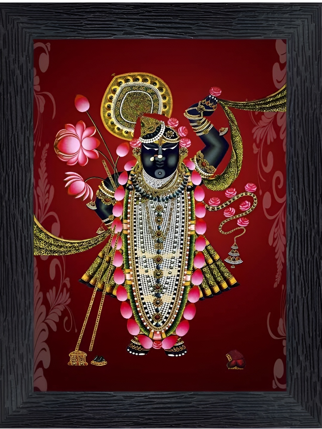 

PnF Black & Red Religious Wall Paintings