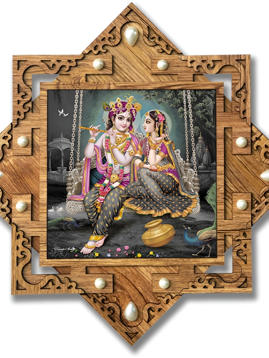 

PnF Brown & Grey Religious Wall Art