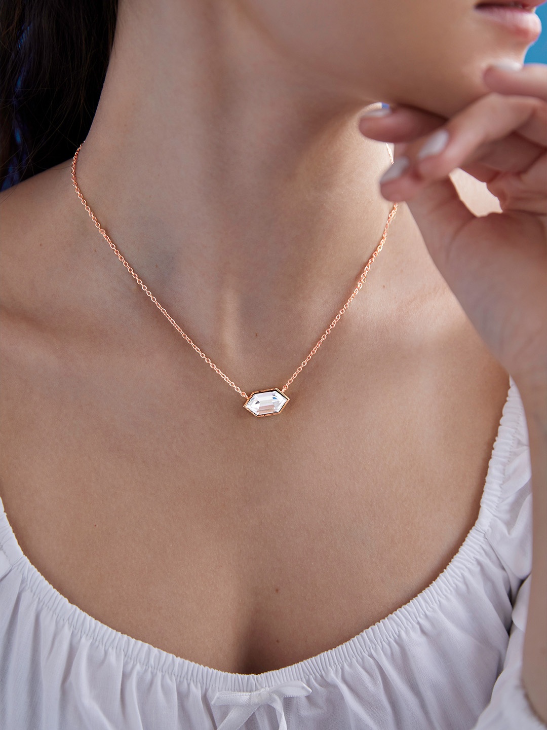 

MINUTIAE Rose Gold-Plated Necklace
