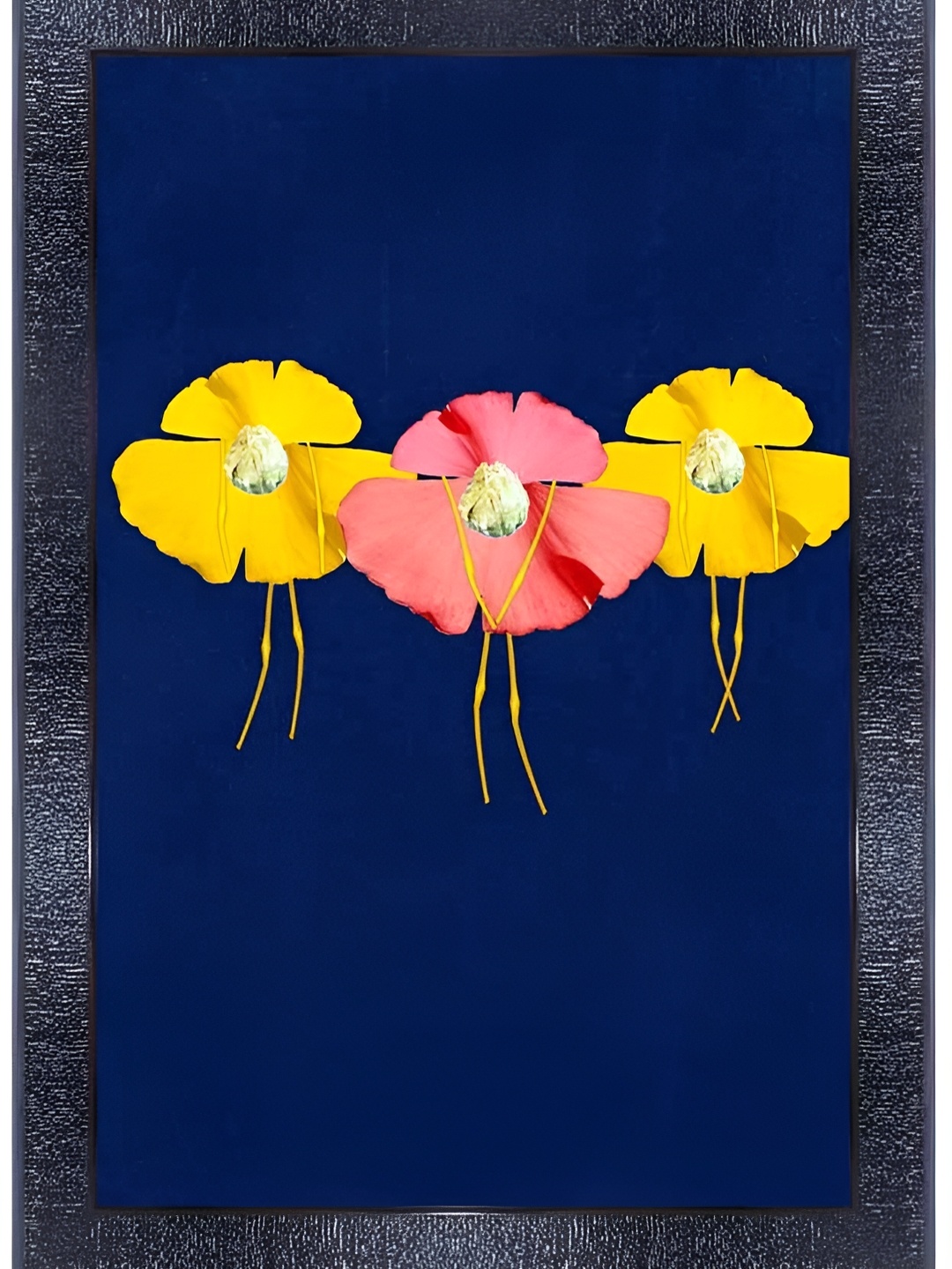 

PnF Black & Yellow Floral And Botanical Wall Art