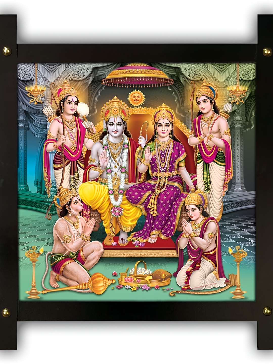 

PnF Black & Purple Religious Wall Art