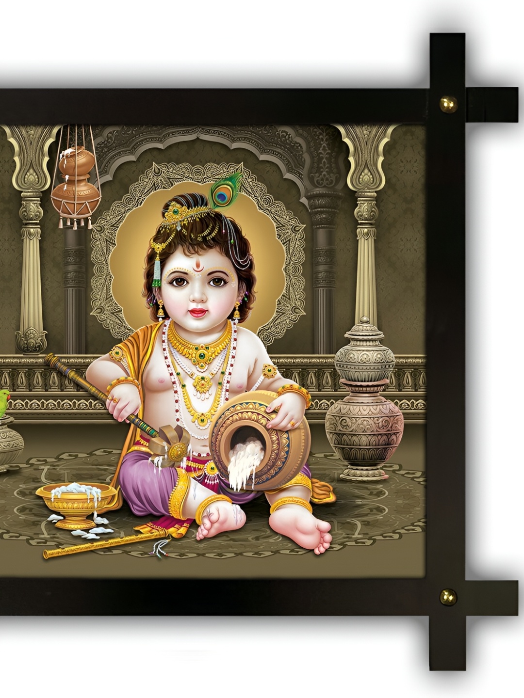 

PnF Black & Brown Religious Wall Art