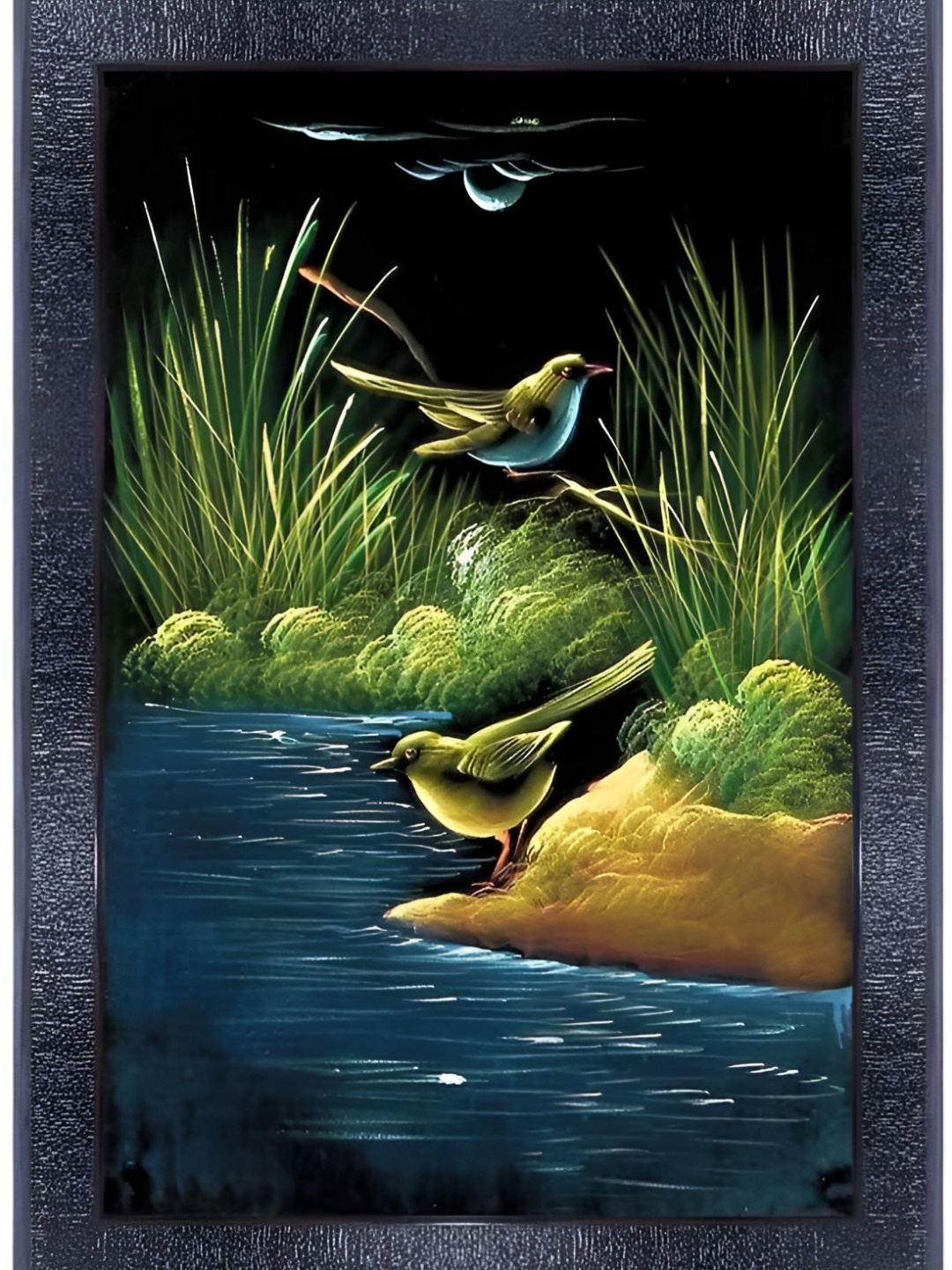 

PnF Black & Green Birds and Animals Wooden Paintings Wall Art