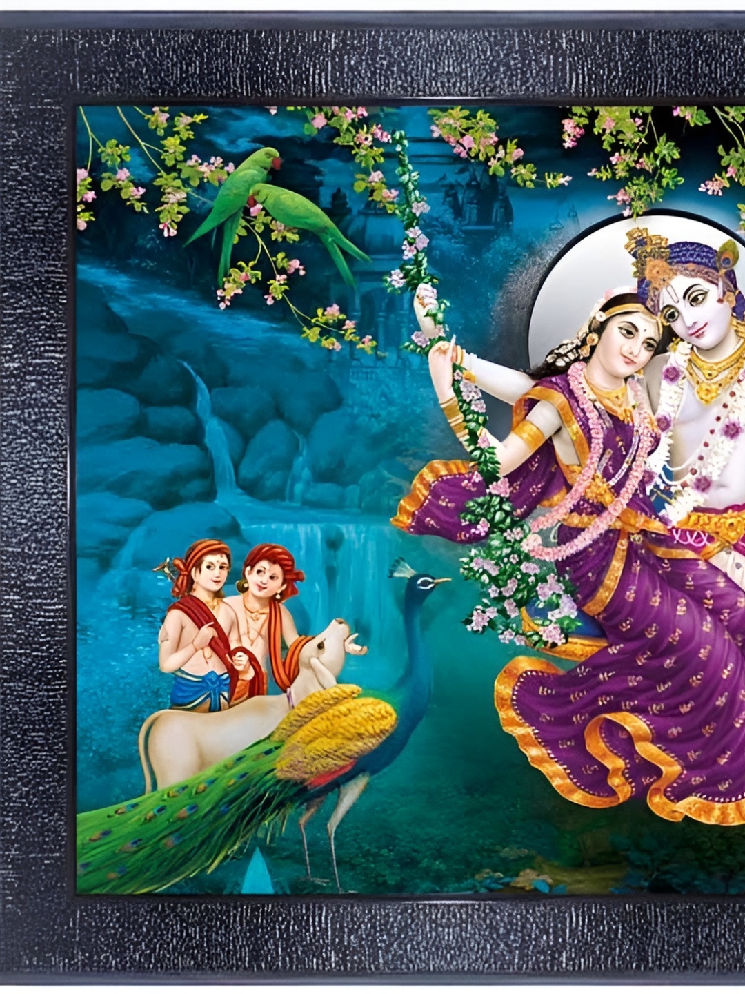 

PnF Black & Blue Paper Religious Wall Art