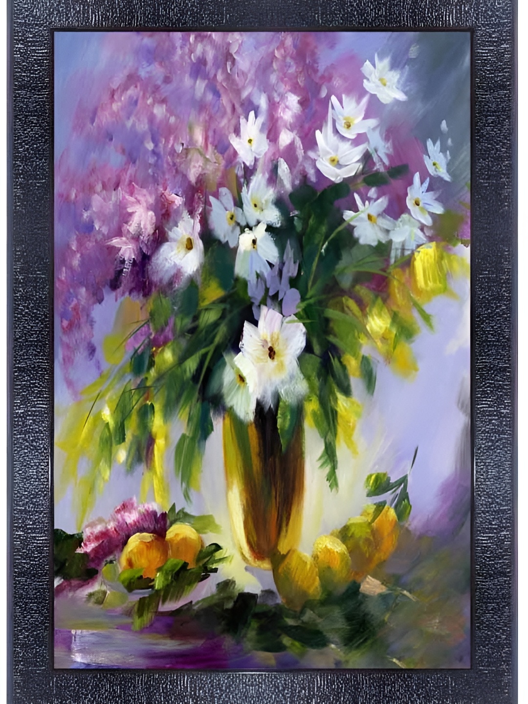 

PnF Black & Purple Floral And Botanical Wall Art