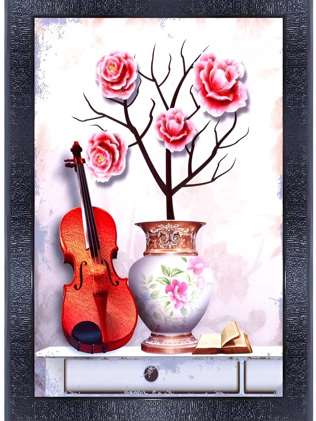

PnF Black & White Wooden Floral and Botanical Wall Art