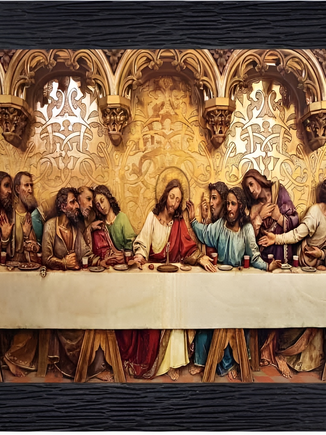 

PnF Black & Brown Religious Wall Art