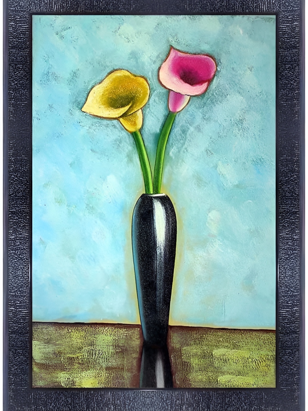 

PnF Black & Blue Floral and Botanical Wall Art