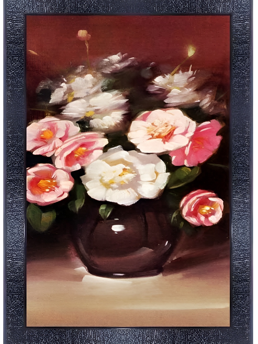 

PnF Black & Pink Floral and Botanical Printed Wall Art