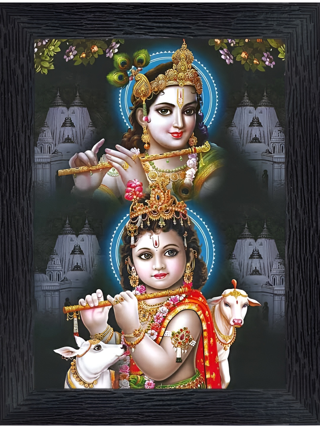 

PnF Black & Blue Wooden Religious Wall Art