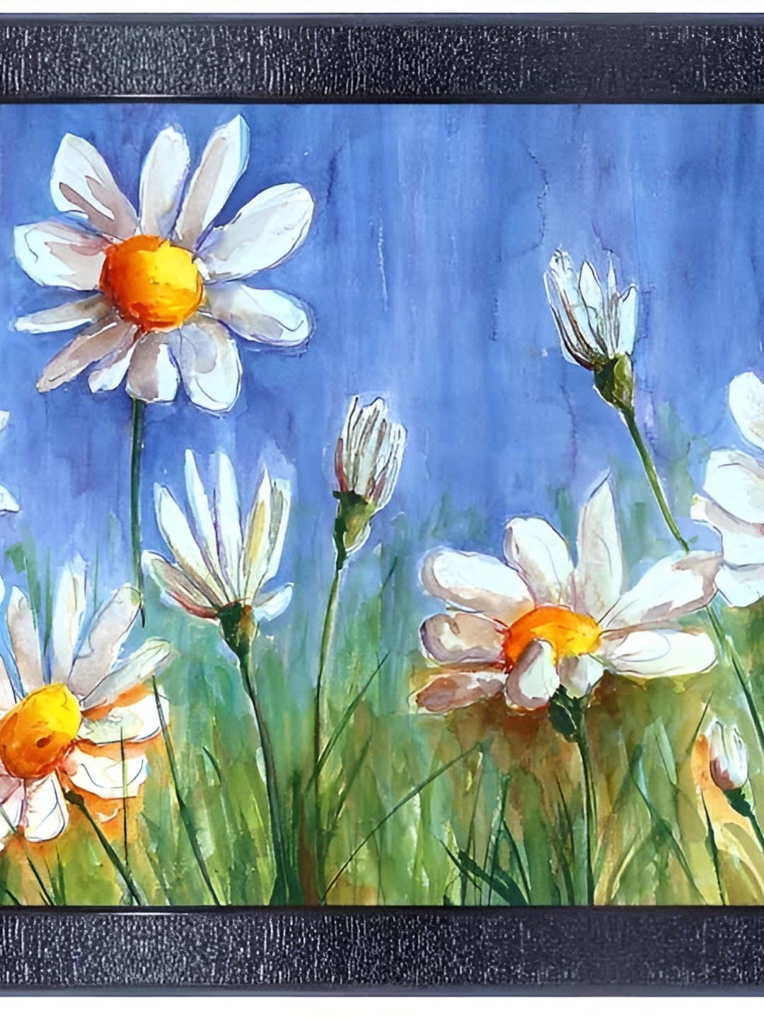 

PnF Blue & Green Floral and Botanical Wooden Paintings Wall Art