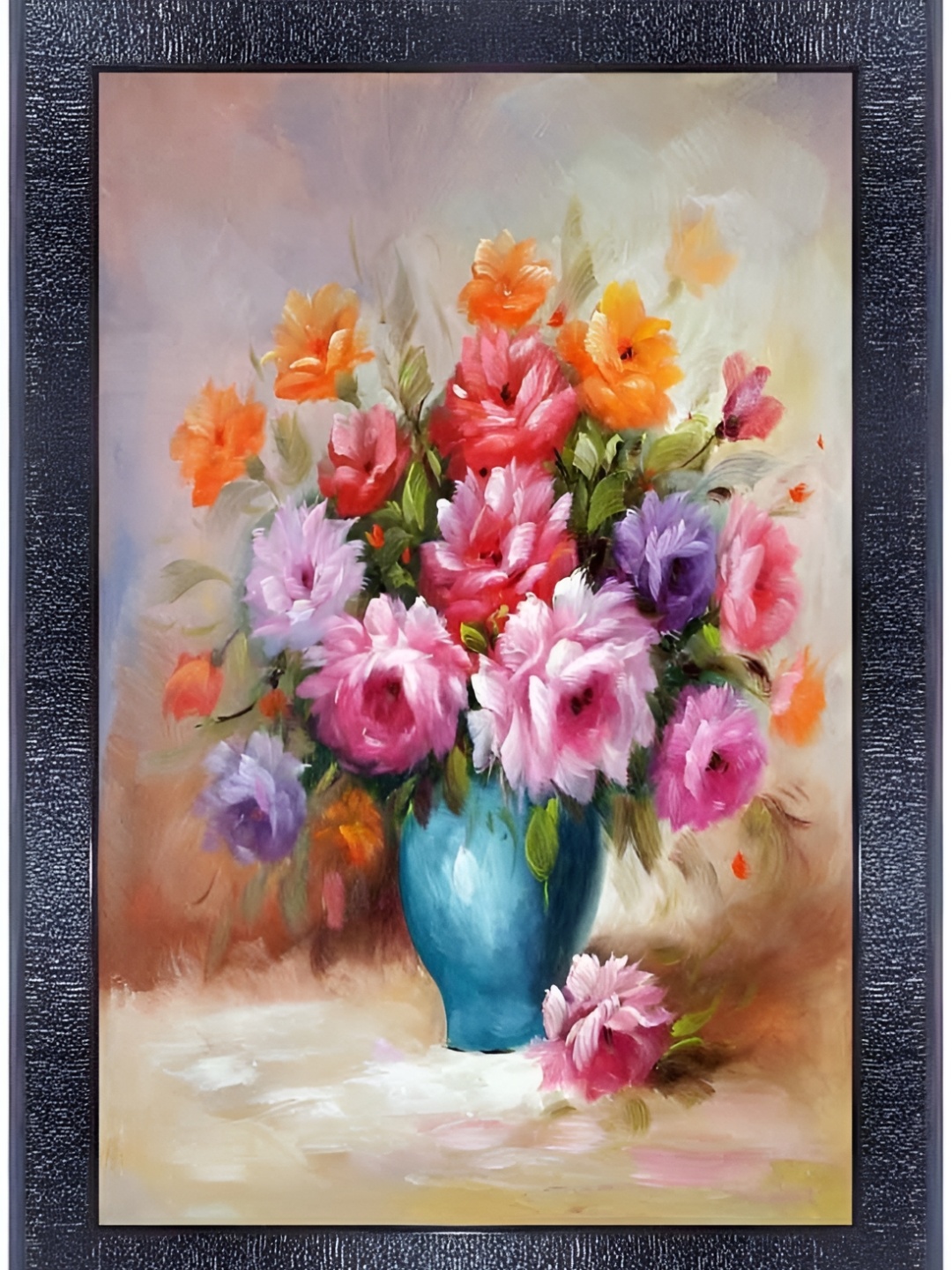

PnF Black & Red Floral and Botanical Wooden Paintings Wall Art