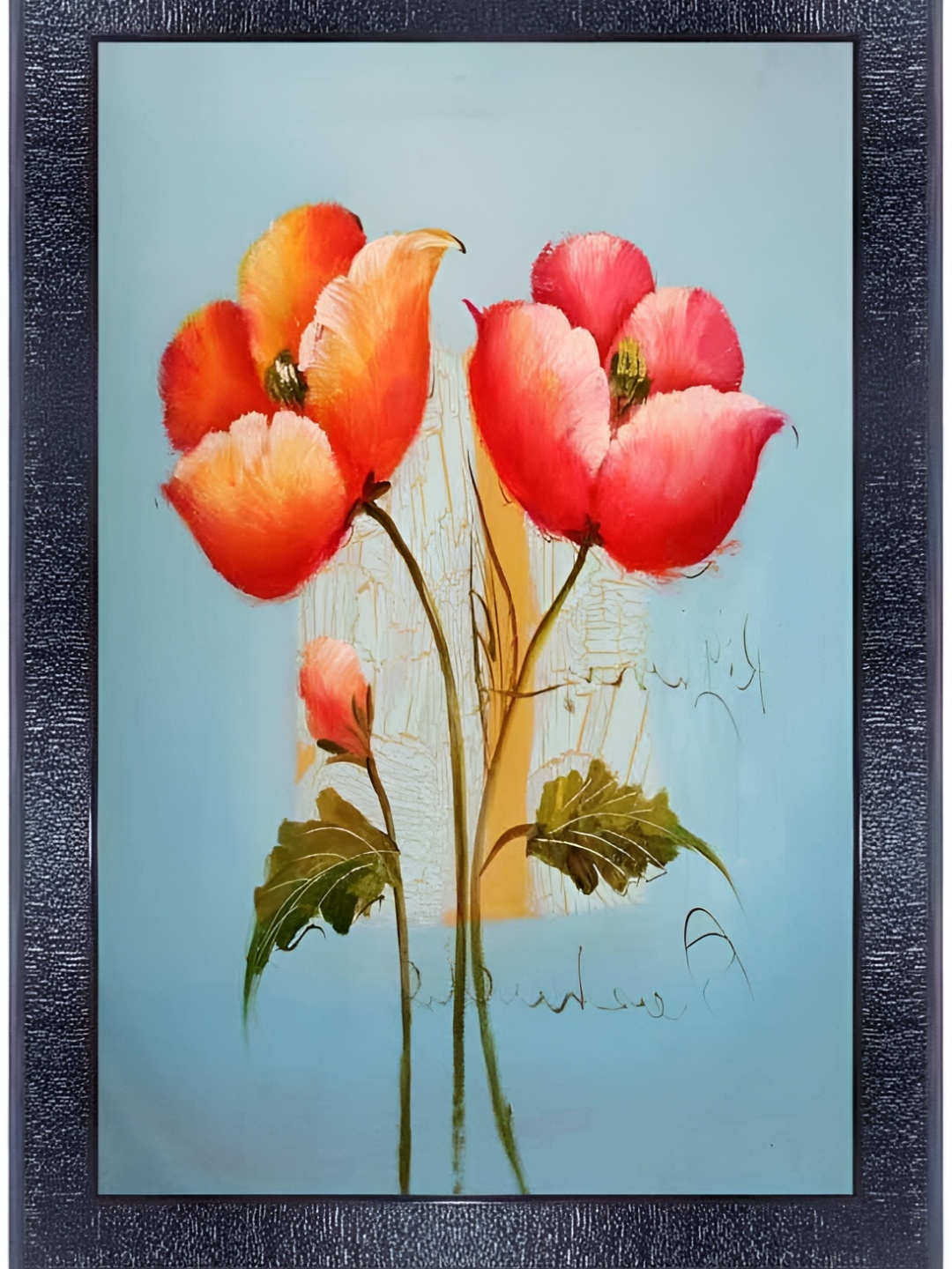

PnF Black & Red Digital Printing wooden Wall Art