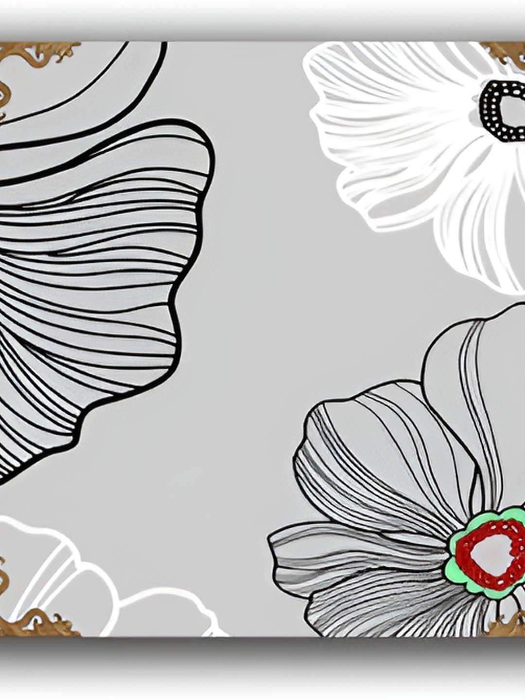 

PnF White & Grey 3 Pieces Wooden Floral and Botanical Painting Wall Art