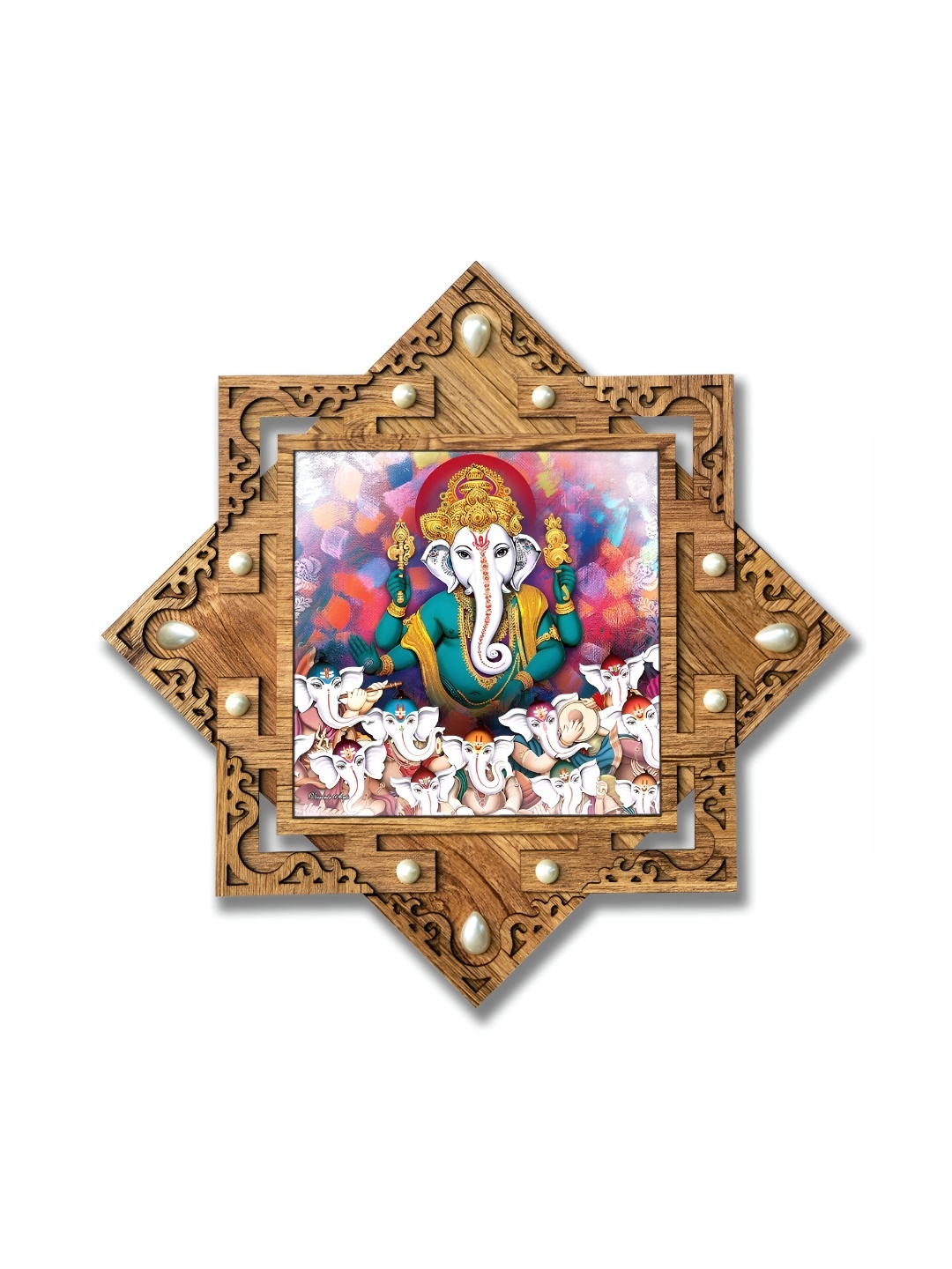 

PnF Brown & White Religious Wall Art