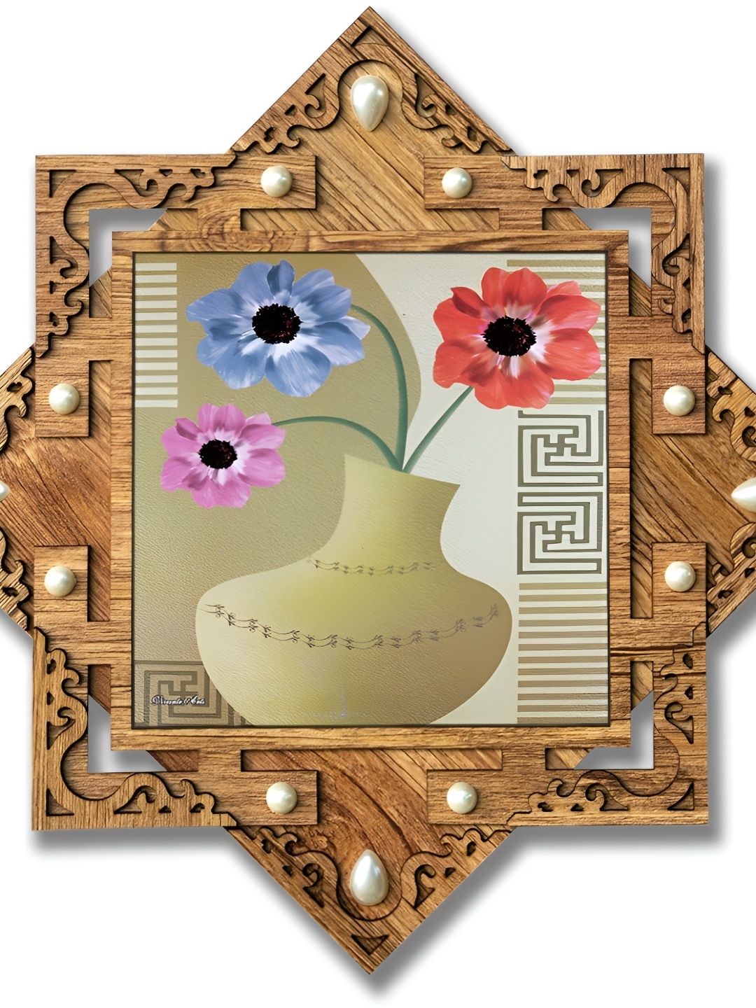 

PnF Brown & Green Floral and Botanical Wall Painting