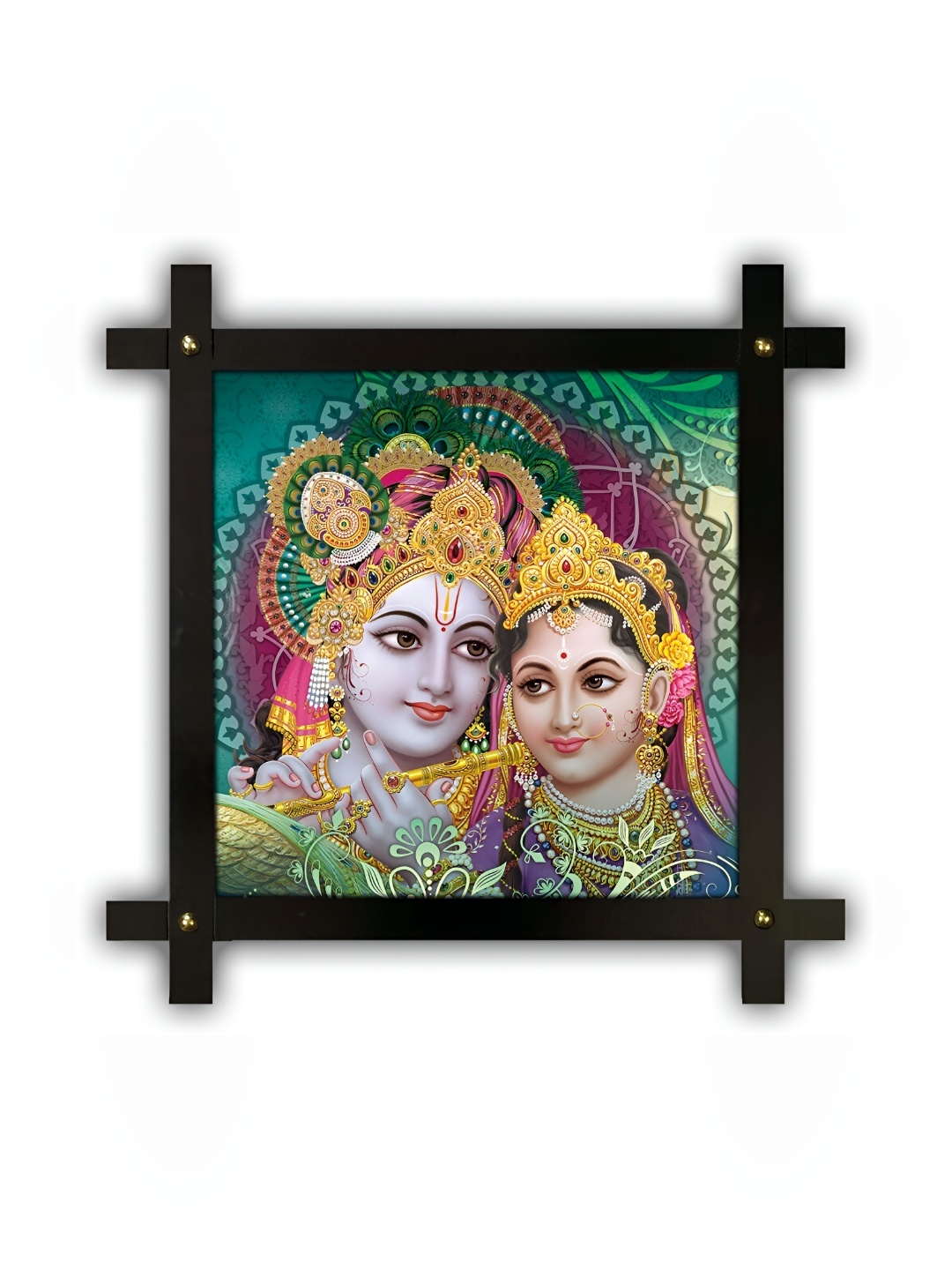 

PnF Green & White Digital Printing Wooden Wall Art