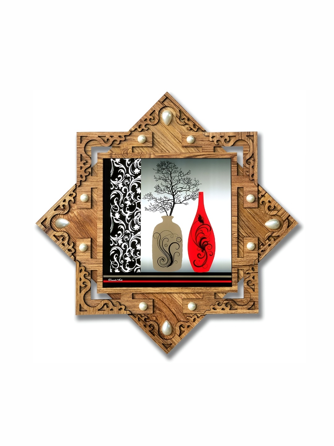 

PnF Brown & Black Wooden Wall Painting