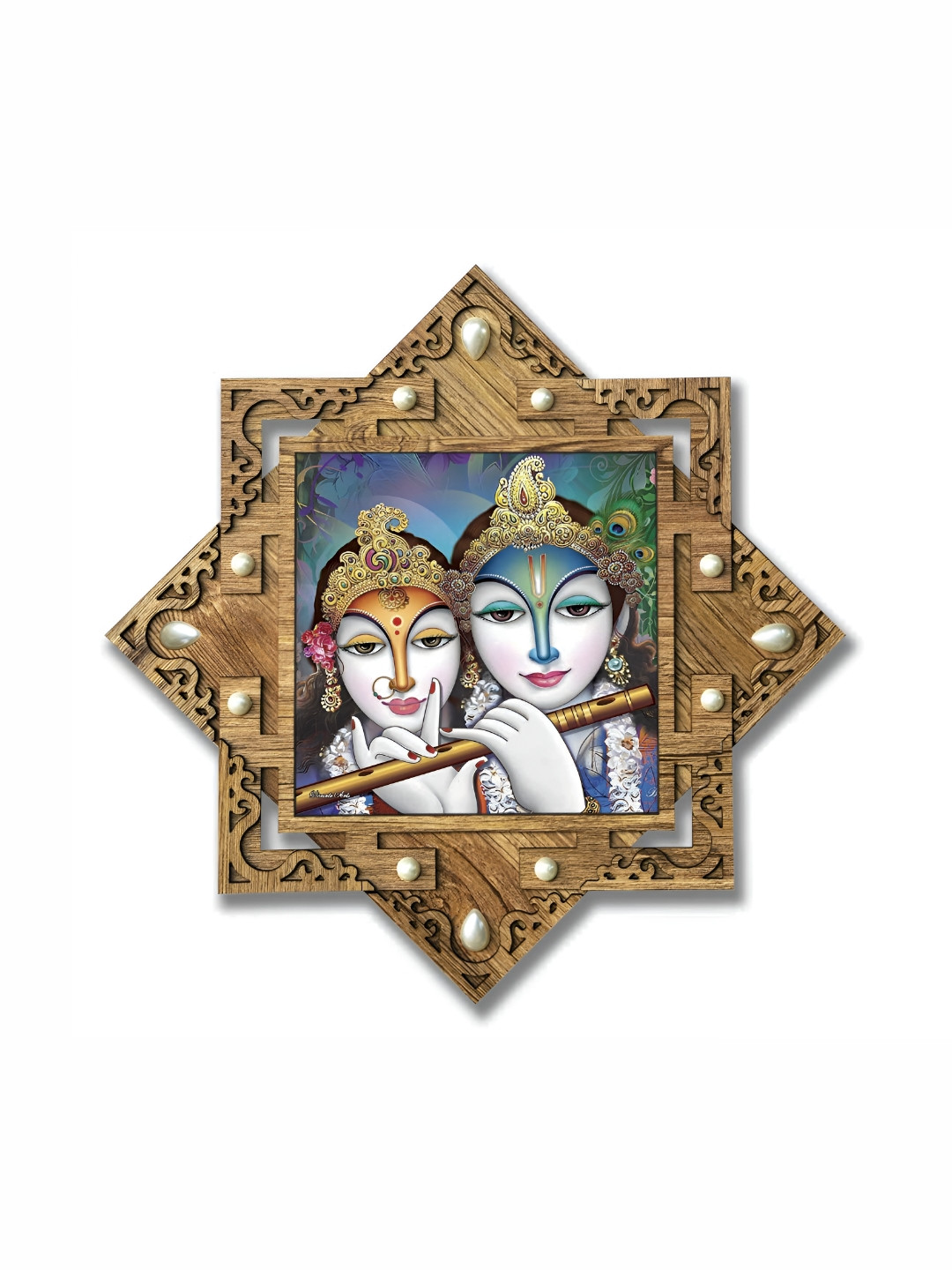 

PnF Brown & White Religious Wall Art