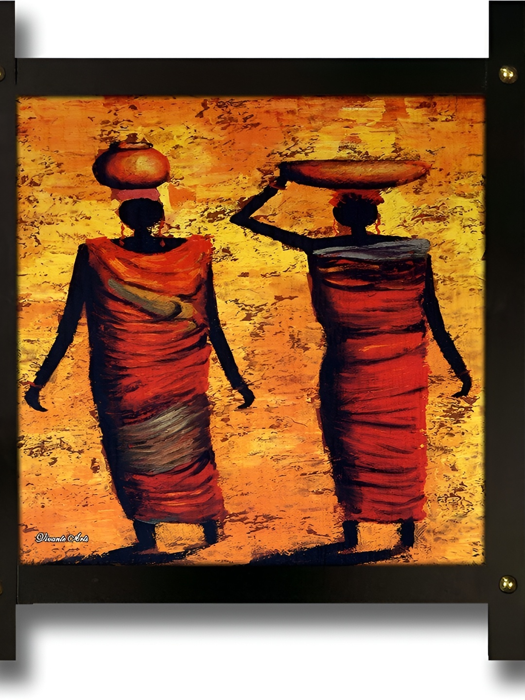 

PnF Red & Orange Wooden Wall Art