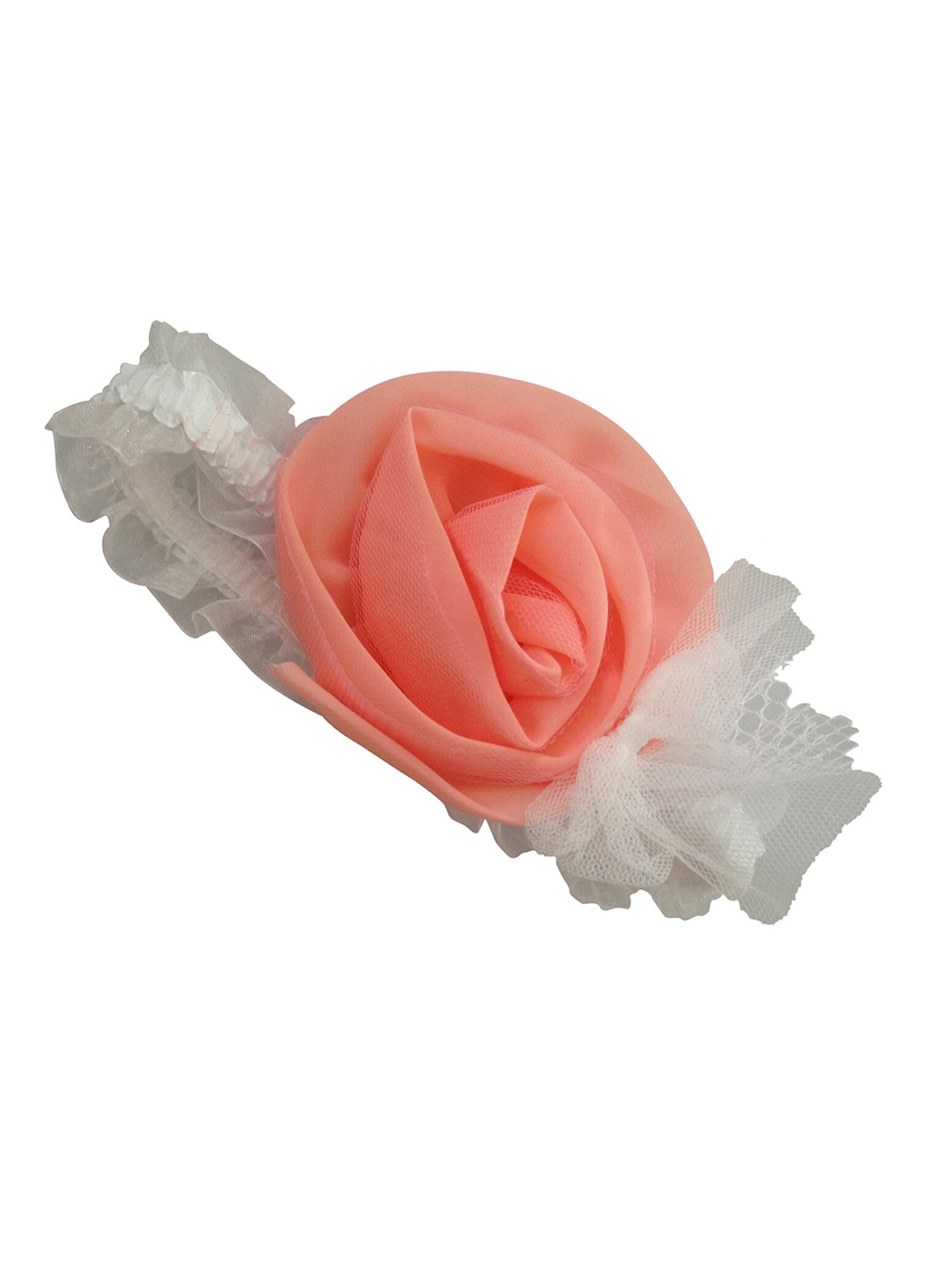 

BAESD Infant Girls Flower Lace Stretchable Hairband, Peach