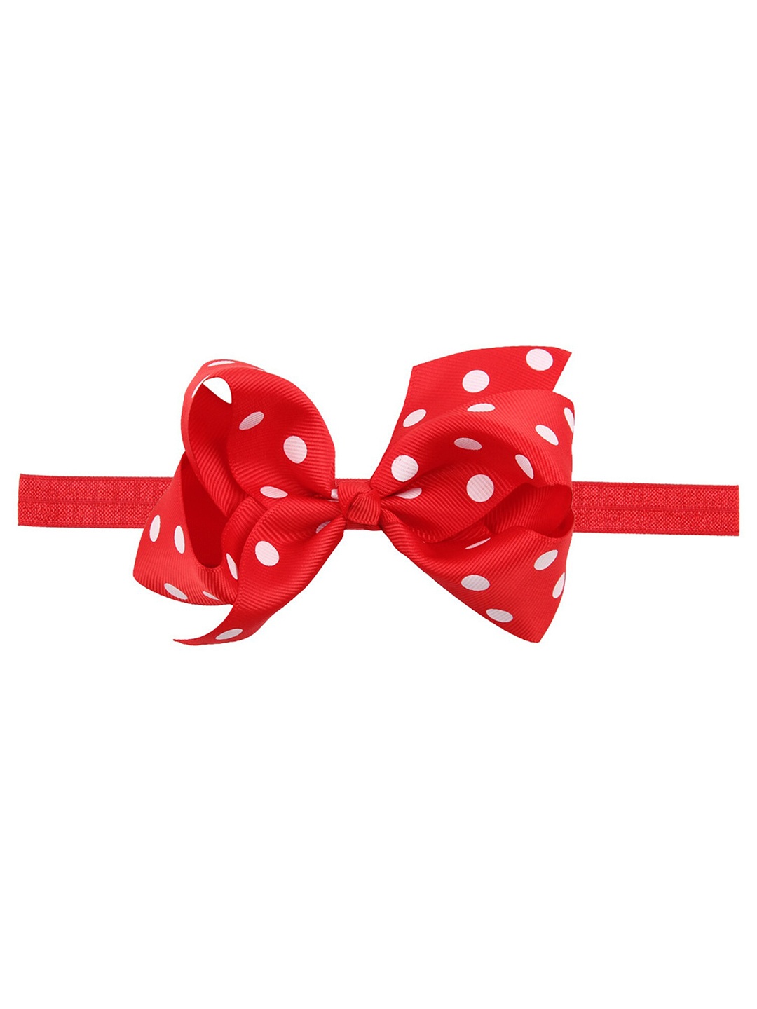 

BAESD Infant Girls Polka Dot Printed Hairband, Red