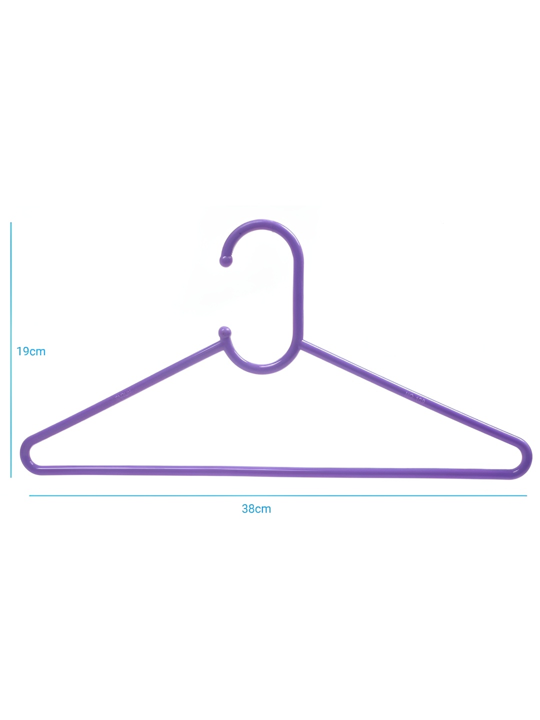 

SINAL 24 Pieces Purple Saree Hangers