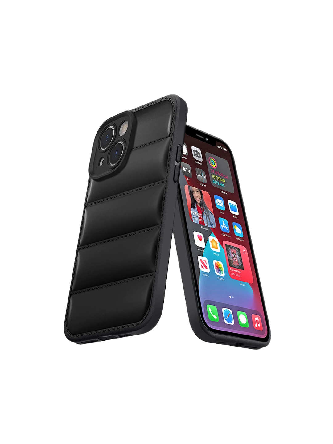 

Karwan iPhone 14 Back Case, Black