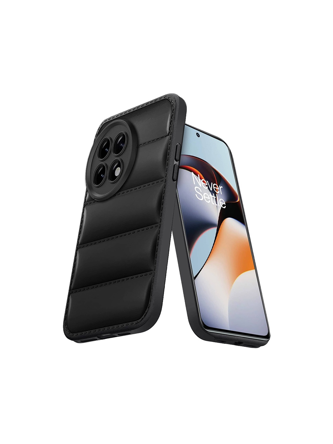 

Karwan Oneplus 11 Back Case, Black