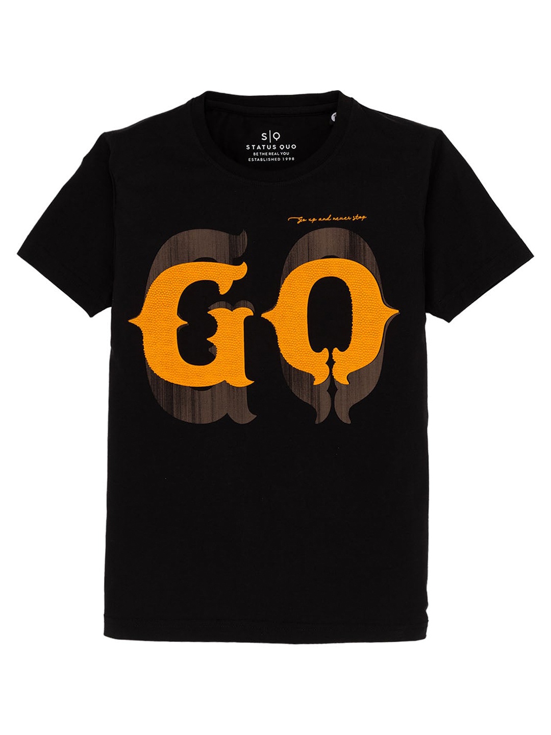 

Status Quo Boys Printed T-shirt, Black