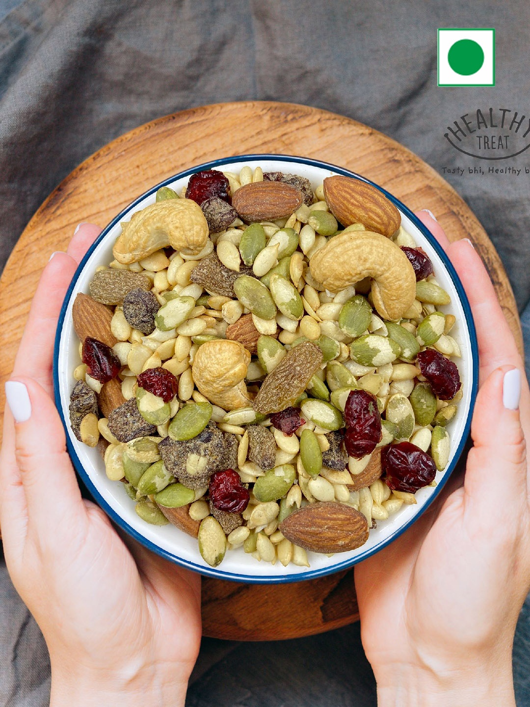 

Healthy Treat High Energy Protein Trail Mix-250g, Blue