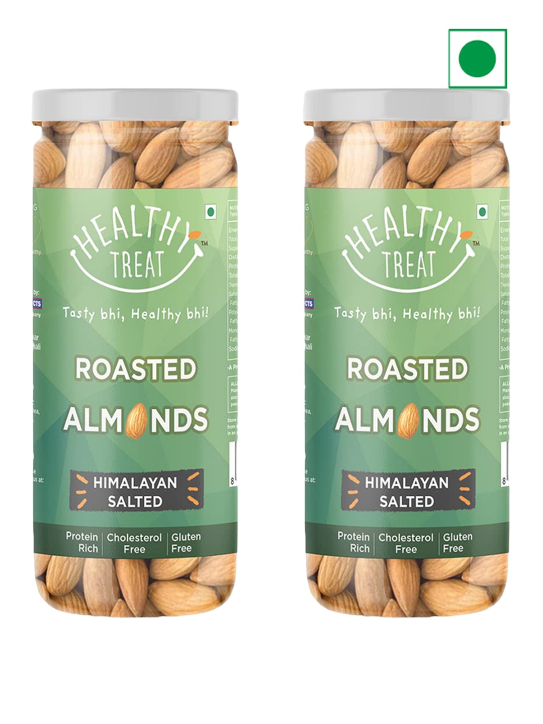 

Healthy Treat Pack Of 2 California Almond-150g Each, Brown