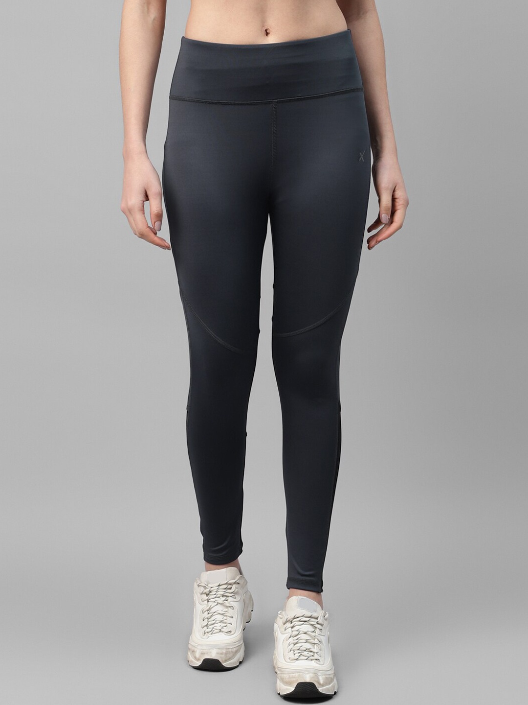 

HRX by Hrithik Roshan Women Grey Ankle Length Training Tights