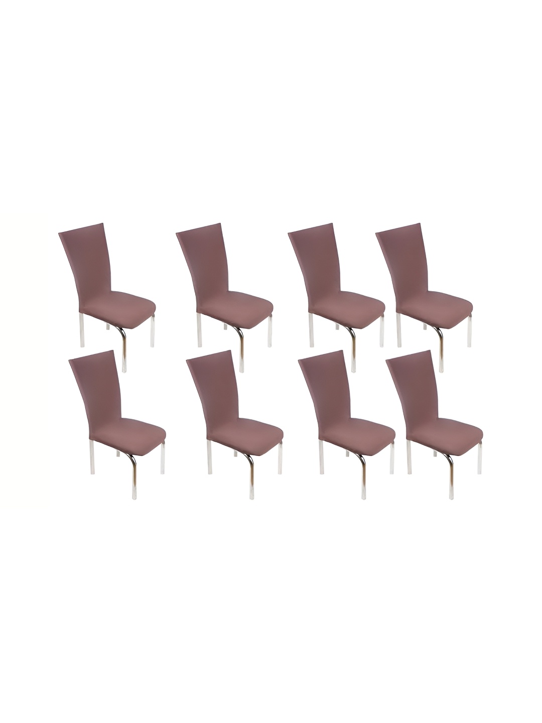 

Stylista Brown 8 Pieces Stretchable Chair Covers
