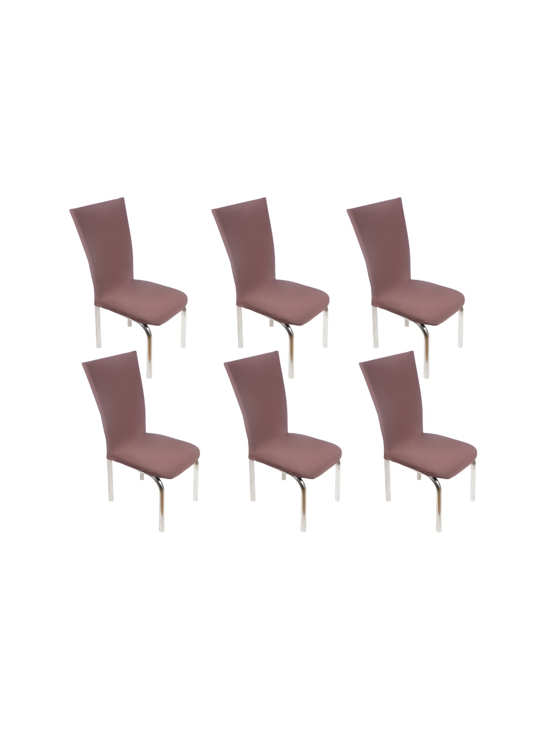 

Stylista Brown 6 Pieces Stretchable Chair Covers