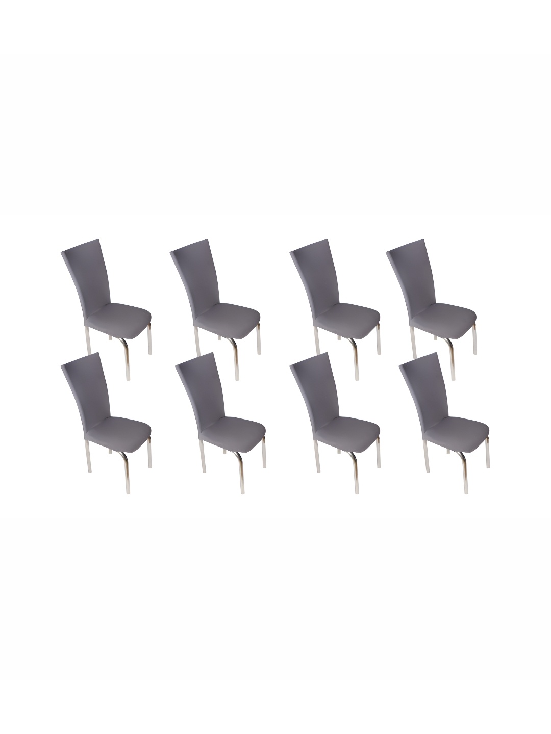 

Stylista Grey 8 Pieces Stretchable Chair Covers