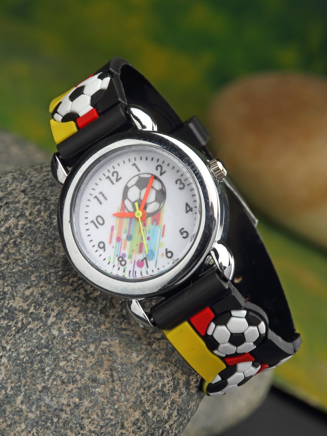 

Stoln Unisex Kids Printed Dial & Straps Analogue and Digital Watch 18714-2-P-20007651, Black