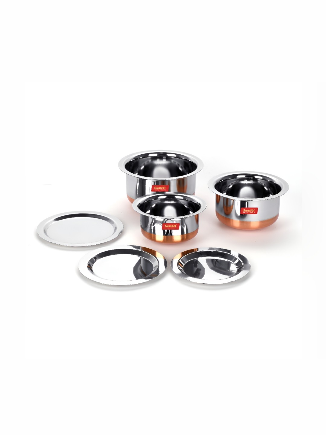 

Sumeet Steel Stainless Steel Dishwasher Safe Tope