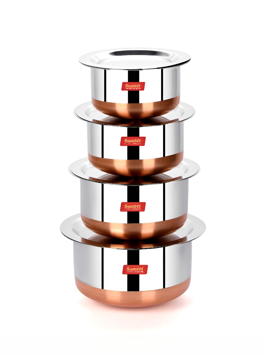 

Sumeet Steel Stainless Steel Dishwasher Safe Tope