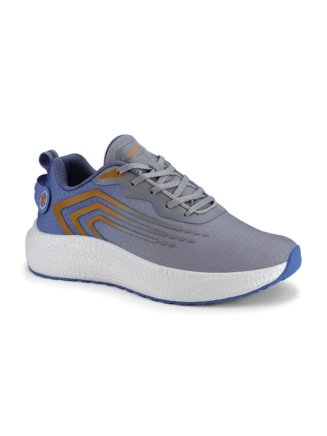 

Campus Men Lace Up Mesh Running Shoes, Grey