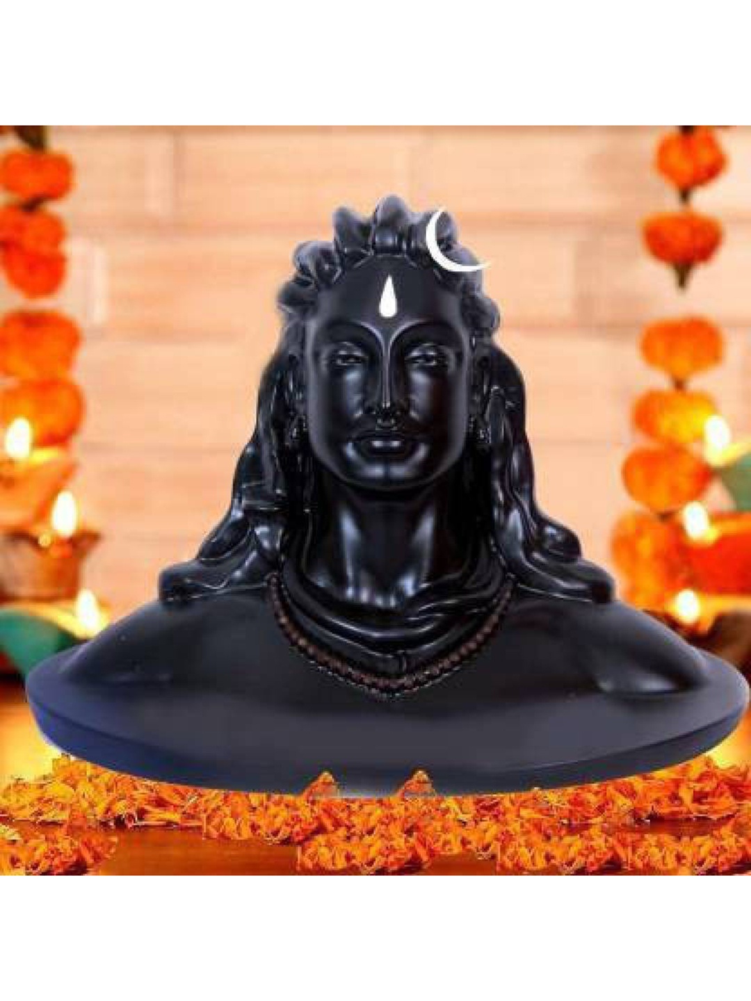

Navyaksh Religious Idol Showpiece, Black