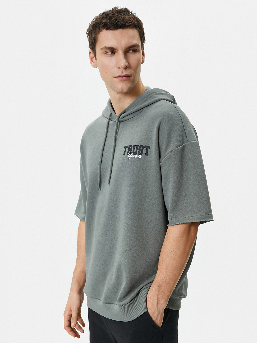 

Koton Hooded Sweatshirt, Grey