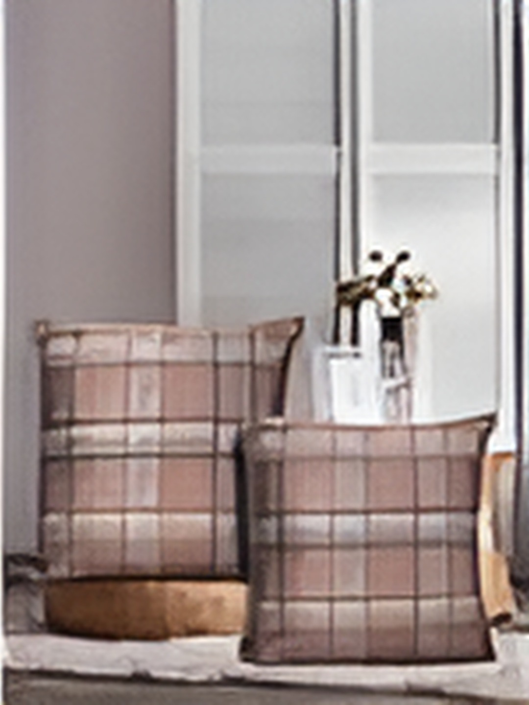 

CASA-NEST Brown Velvet Cushion Covers