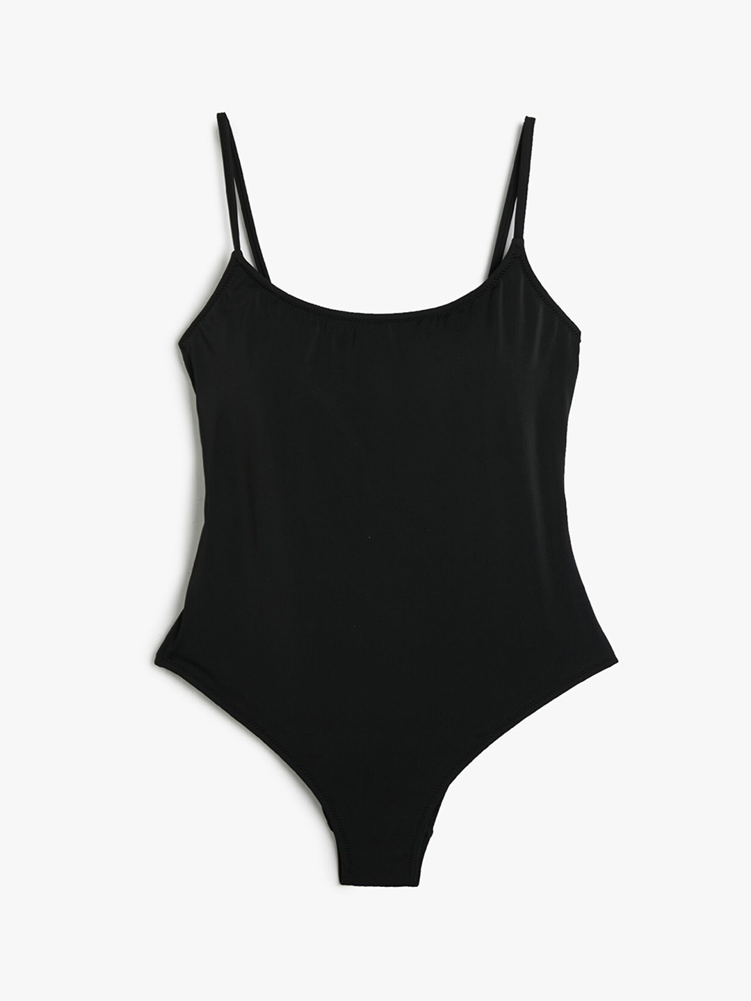 

Koton Medium Coverage Sleeveless Bodysuit, Black