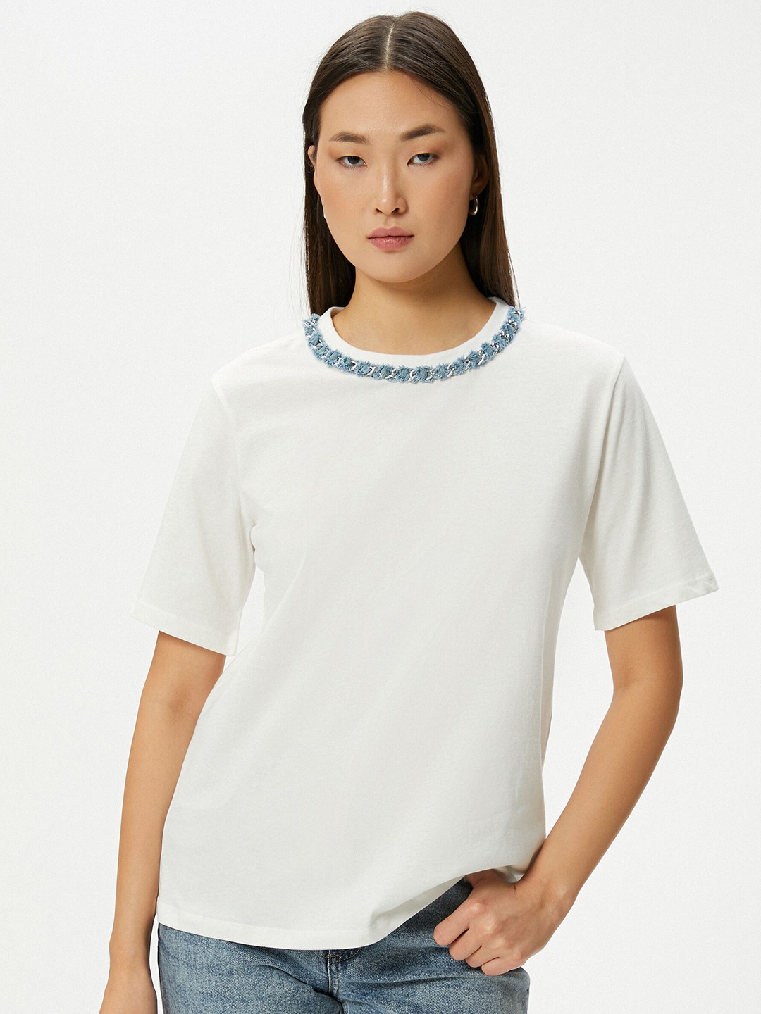 

Koton Women T-shirt, White