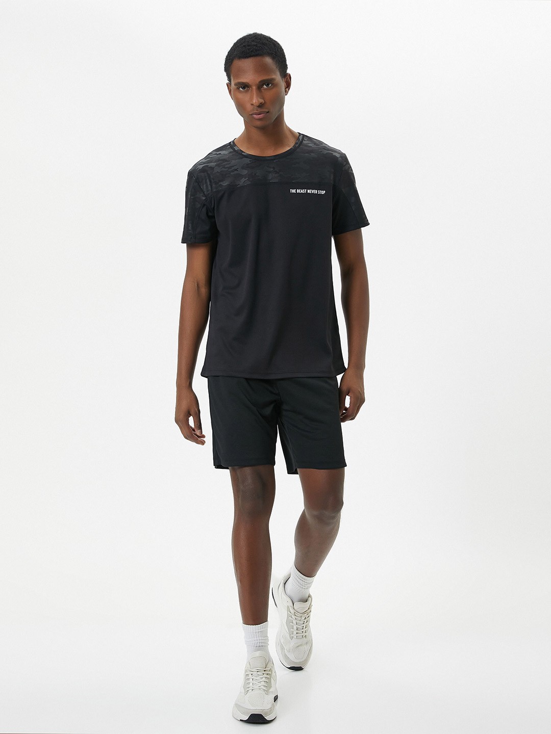 

Koton Round Neck T-shirt, Black